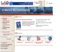 Tablet Screenshot of laoindustria.com.br